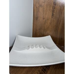 Royal Haeger Ashtray White Textured R1311